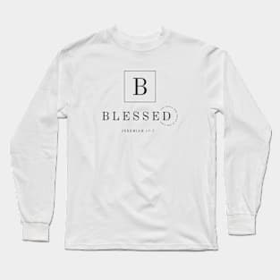 Blessed Jeremiah 17:7 Long Sleeve T-Shirt